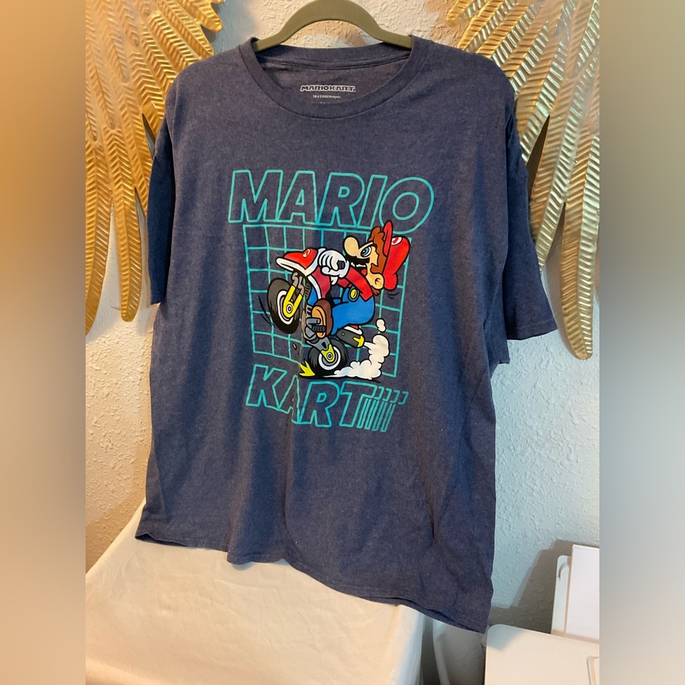 Super Mario Brothers Tee Mario Cart size 2XL